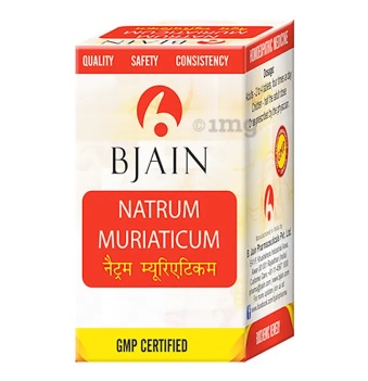 Buy B Jain Homeo Natrum Muriaticum Biochemic Tablet - 25 gm
