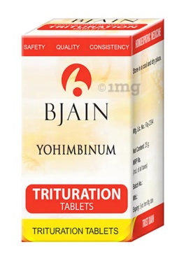 Buy B Jain Homeo Yohimbinum Trituration Tablets - 25 gm online usa [ USA ] 