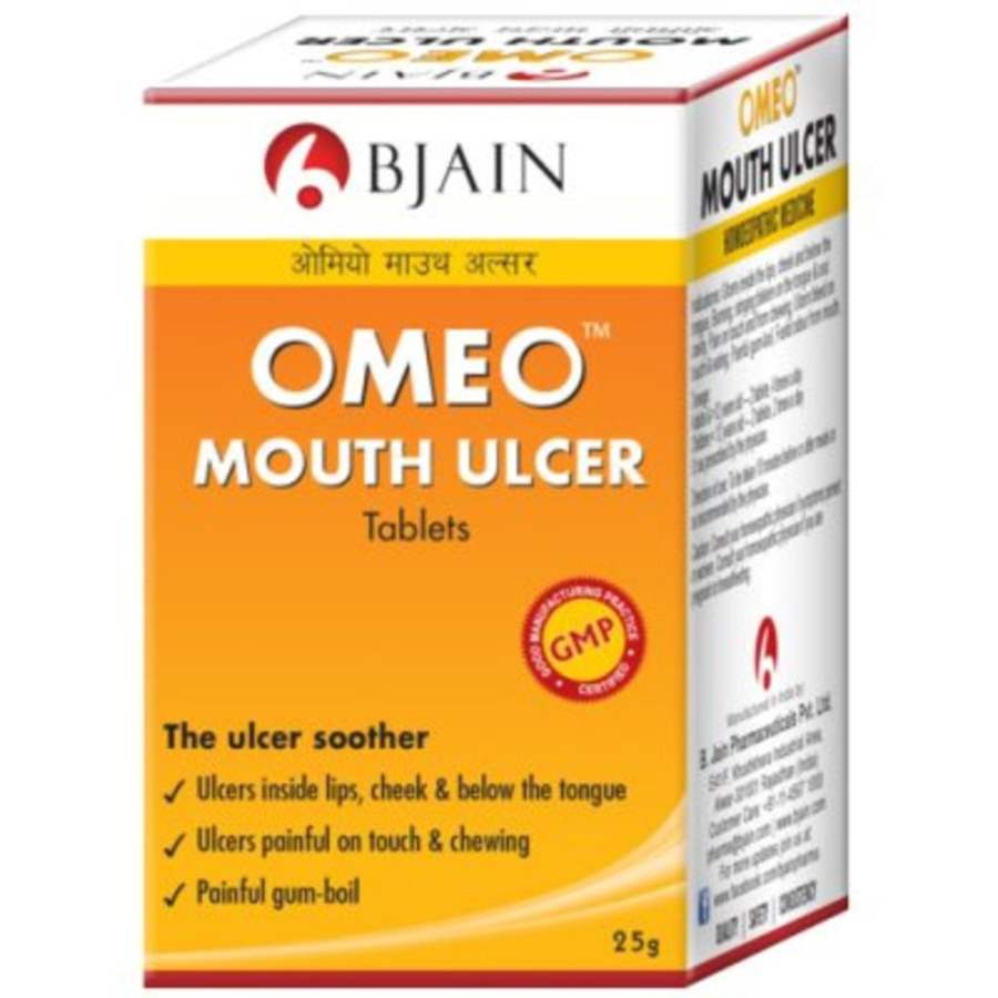 Buy B Jain Homeo Mouth Ulcer Tablets