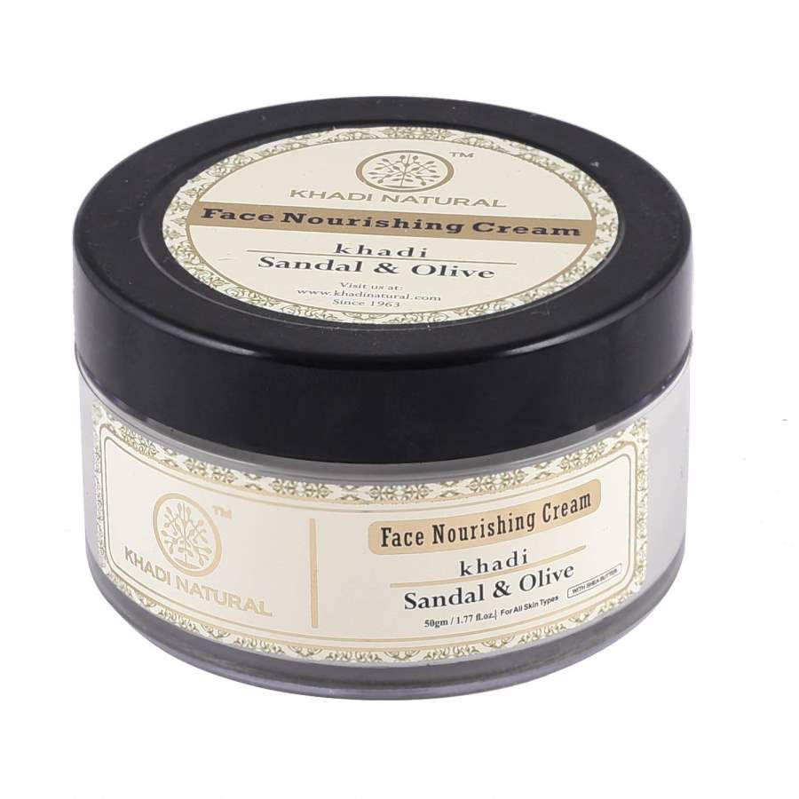 Buy Khadi Natural Sandal & Olive Face Nourishing Cream