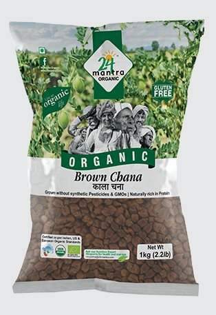 Buy 24 mantra Brown Channa Whole