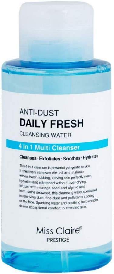 Buy Miss Claire Anti Dust Daily Fresh Cleansing Water, White