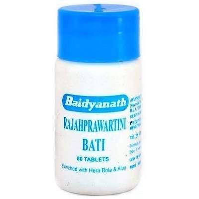 Buy Baidyanath Rajahpravartini Vati 80 Tabs