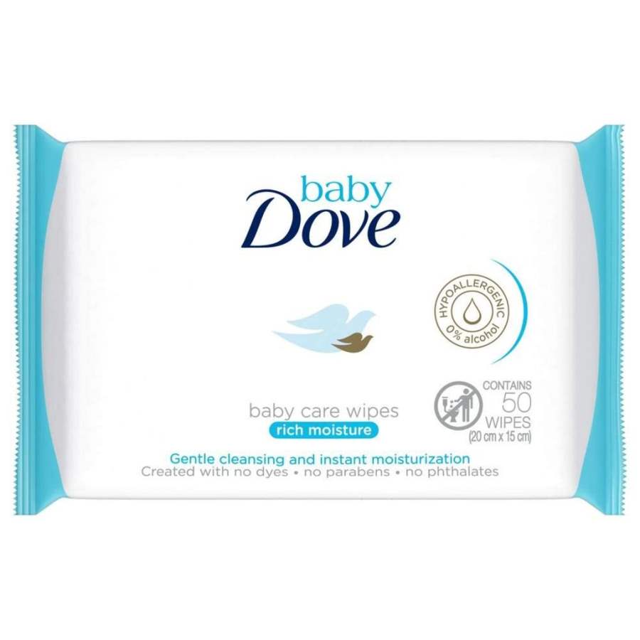 Buy Dove Baby Wipes Rich Moisture online United States of America [ USA ] 