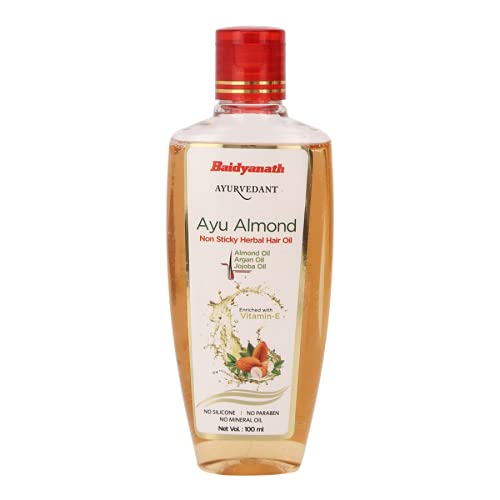 Buy Baidyanath Ayu Almond Non Sticky Herbal Hair Oil online usa [ USA ] 