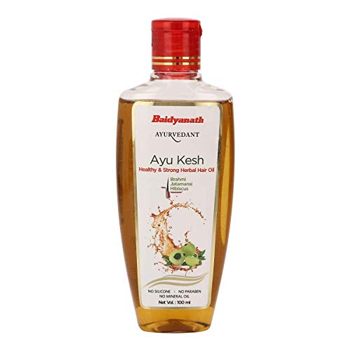 Buy Baidyanath Ayu Kesh Healthy And Strong Herbal Hair Oil
