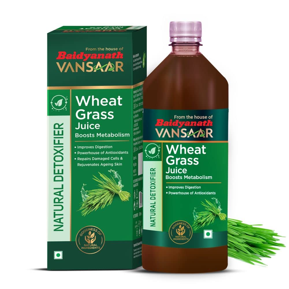 Buy Baidyanath Vansaar Wheatgrass Juice