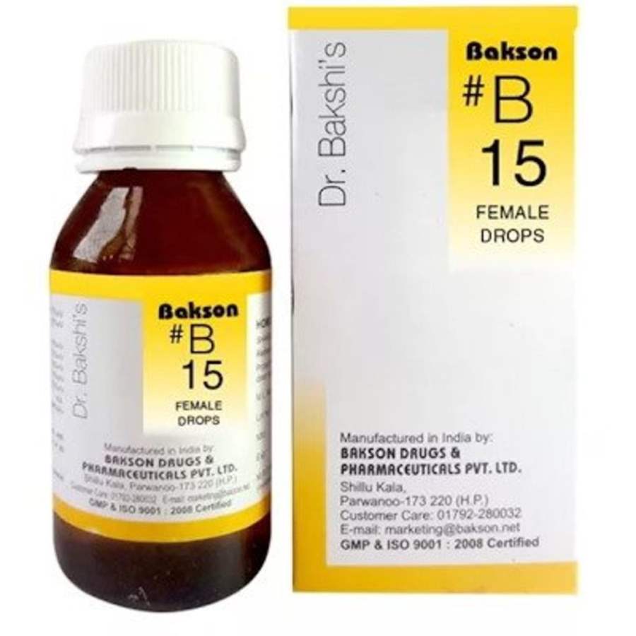 Buy Bakson B15 Female Drops