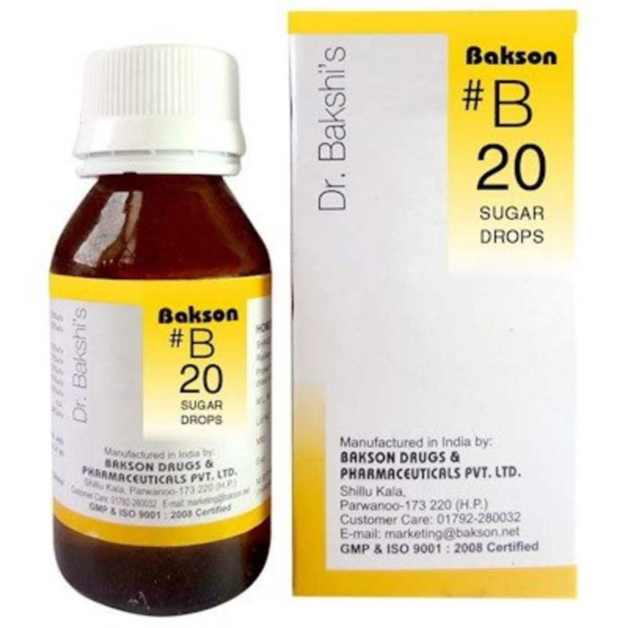 Buy Bakson B20 Sugar Drops