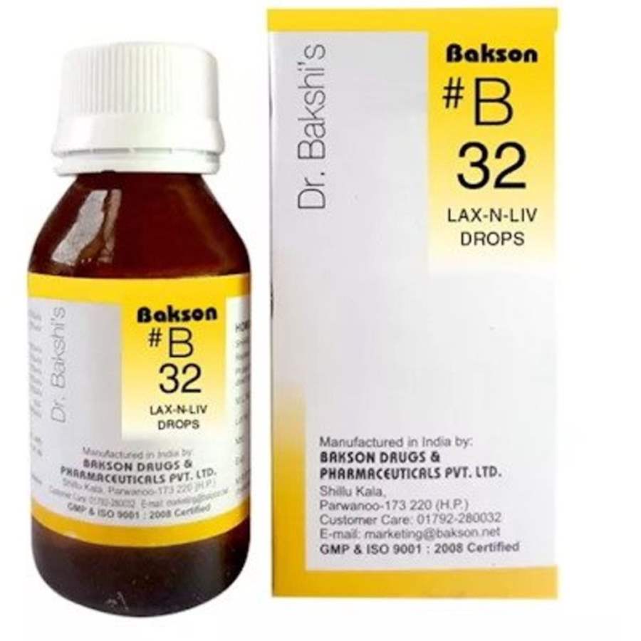 Buy Bakson B32 Lax - n - Liv Drops