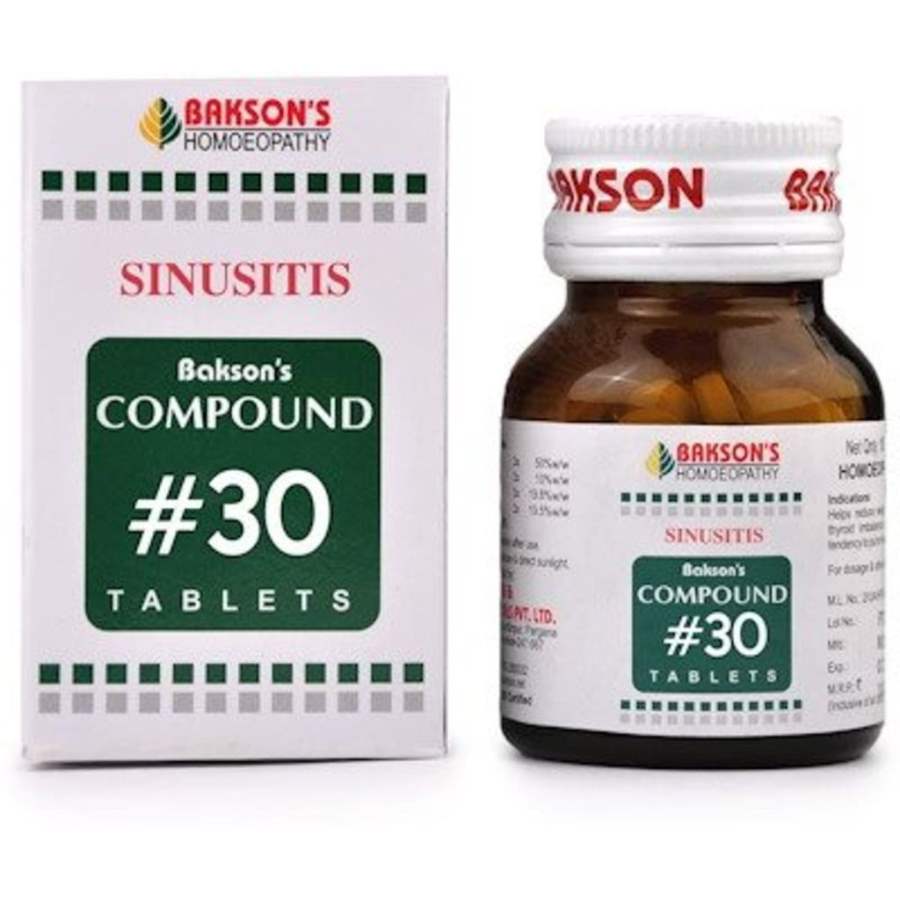 Buy Bakson Compound No 30 (Sinusitis) online usa [ USA ] 