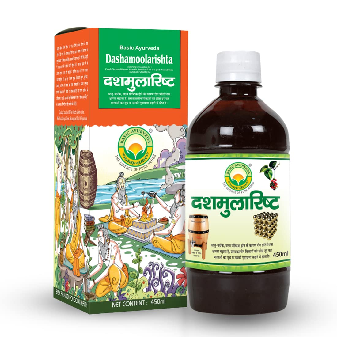 Buy Basic Ayurveda Dashamoolarishta Syrup online usa [ USA ] 