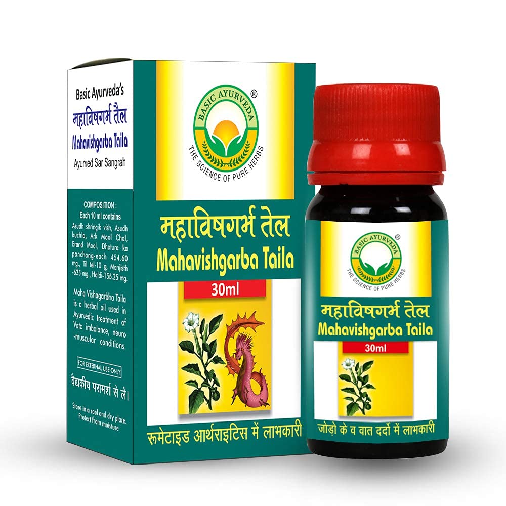 Buy Basic Ayurveda Mahavishgarba Taila online usa [ USA ] 