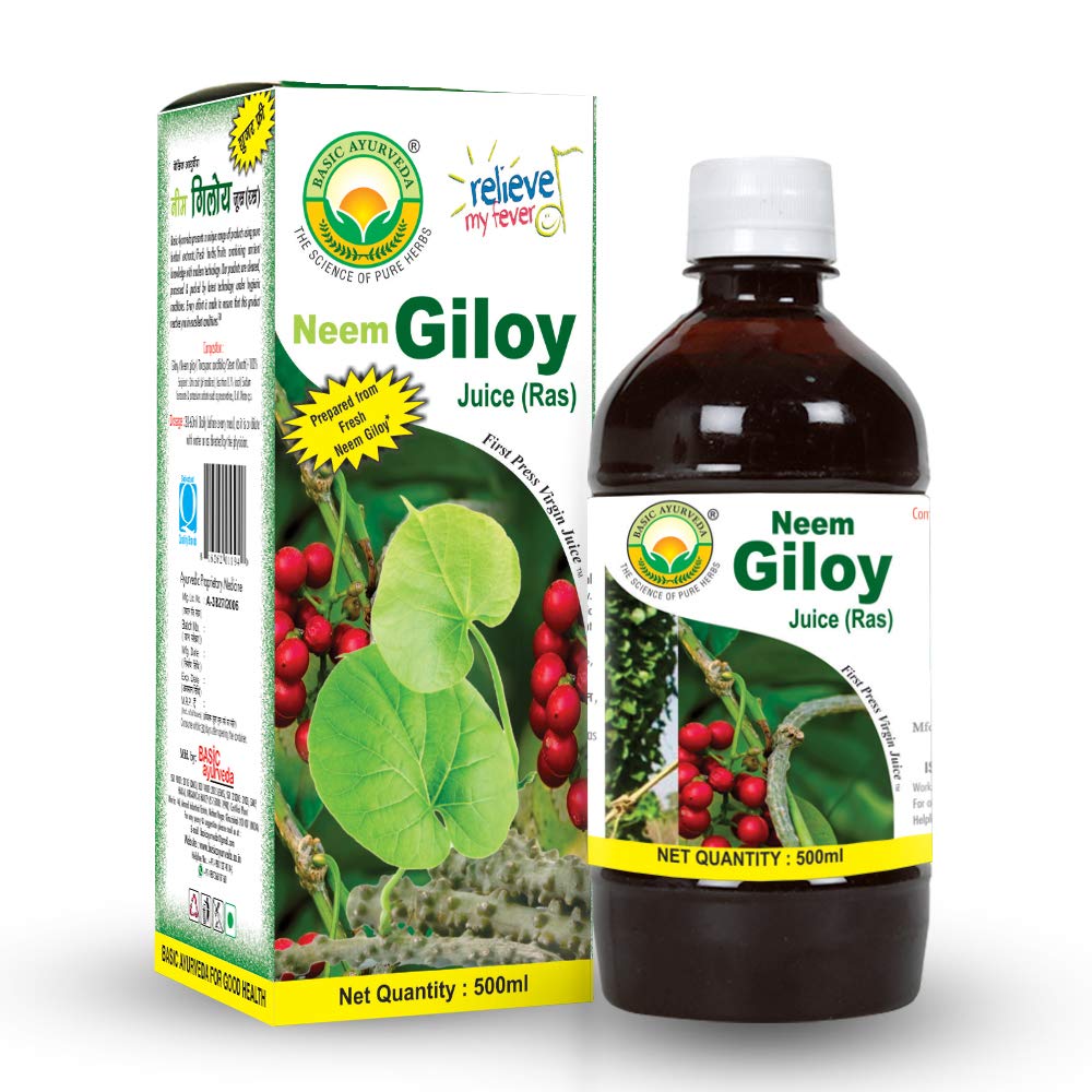 Buy Basic Ayurveda Neem Giloy Juice (Ras) online usa [ USA ] 