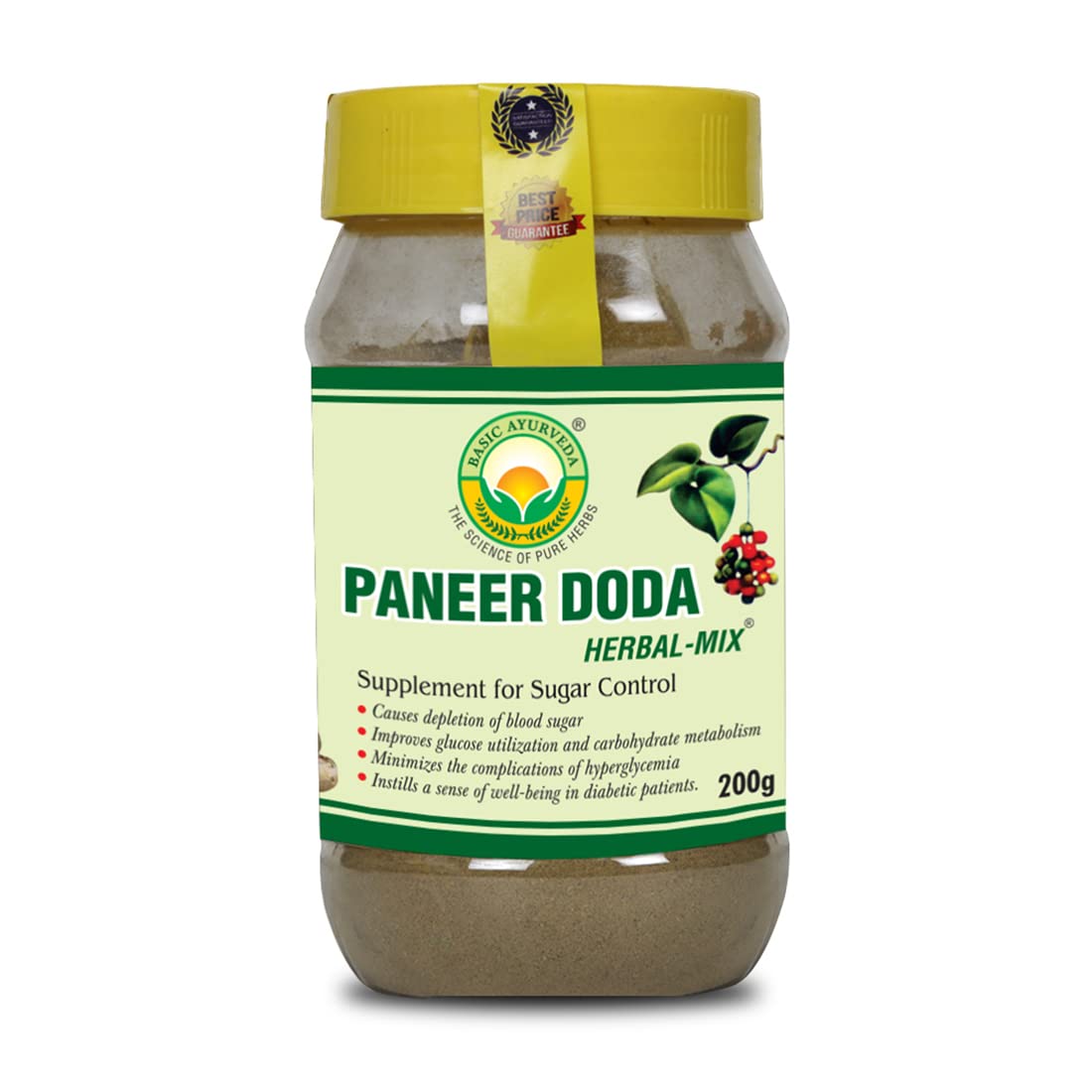 Buy Basic Ayurveda Paneer Doda Herbal Mix Powder online usa [ USA ] 
