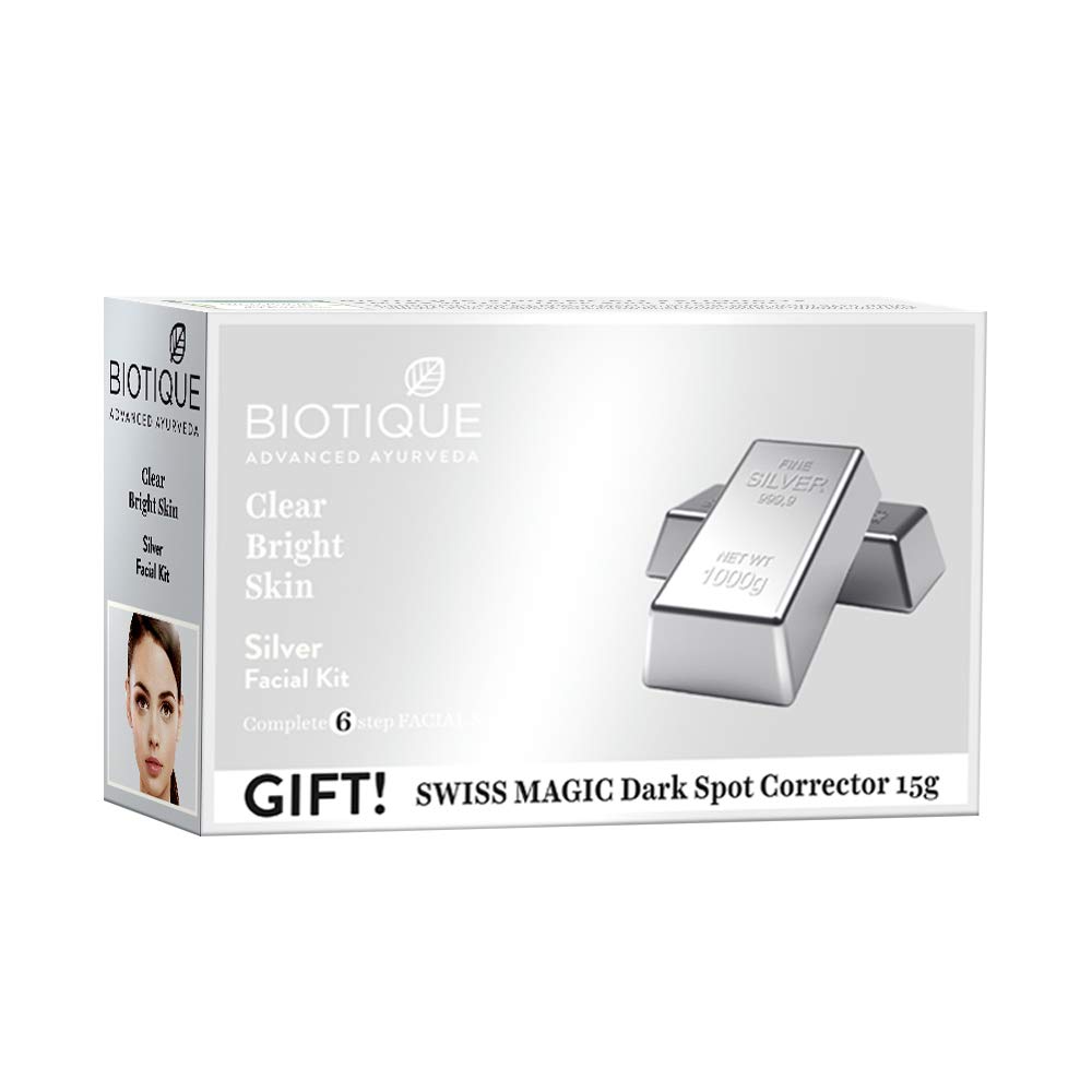 Buy Biotique Bio Silver Facial Kit