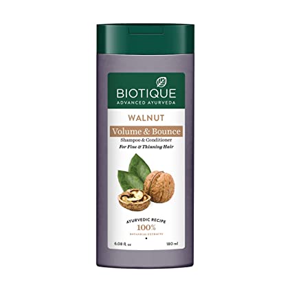 Buy Biotique Walnut Volume & Bounce Shampoo And Conditioner online usa [ USA ] 