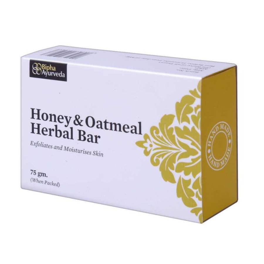 Buy Bipha Ayurveda Honey and Oat Meal Herbal Bar