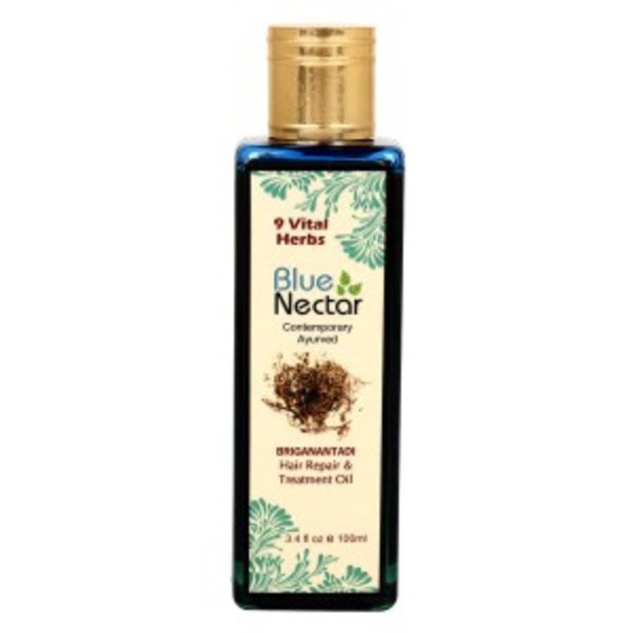 Buy Blue Nectar Briganantadi Hair Repair & Treatment Oil