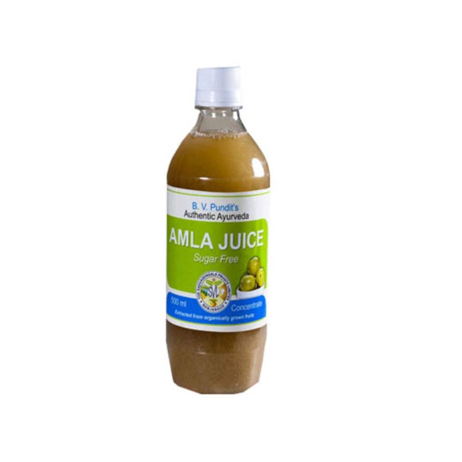 Buy BV Pandit Amla Juice without Sugar Sugar online United States of America [ USA ] 