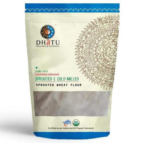Buy Dhatu Organics Sprouted Wheat Flour online usa [ USA ] 