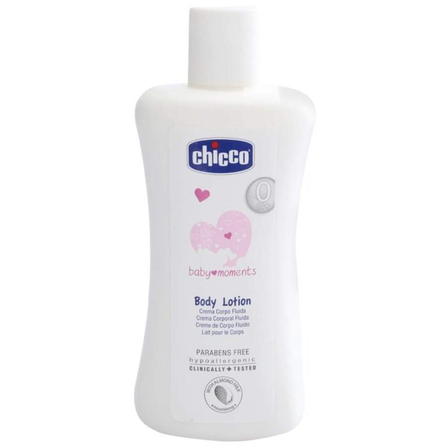 Buy Chicco Baby Moments Body Lotion With Almond Milk online United States of America [ USA ] 