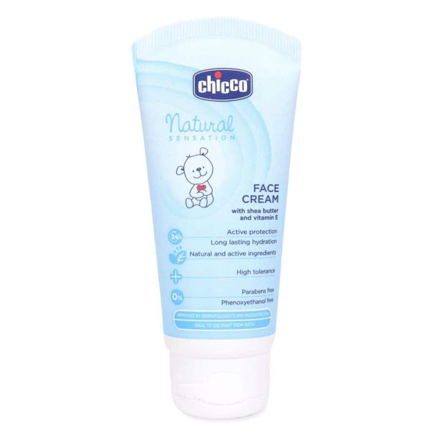 Buy Chicco Face Cream Natural Sensation online United States of America [ USA ] 