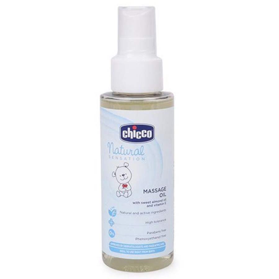 Buy Chicco Natural Sensation Body Massage Oil online United States of America [ USA ] 