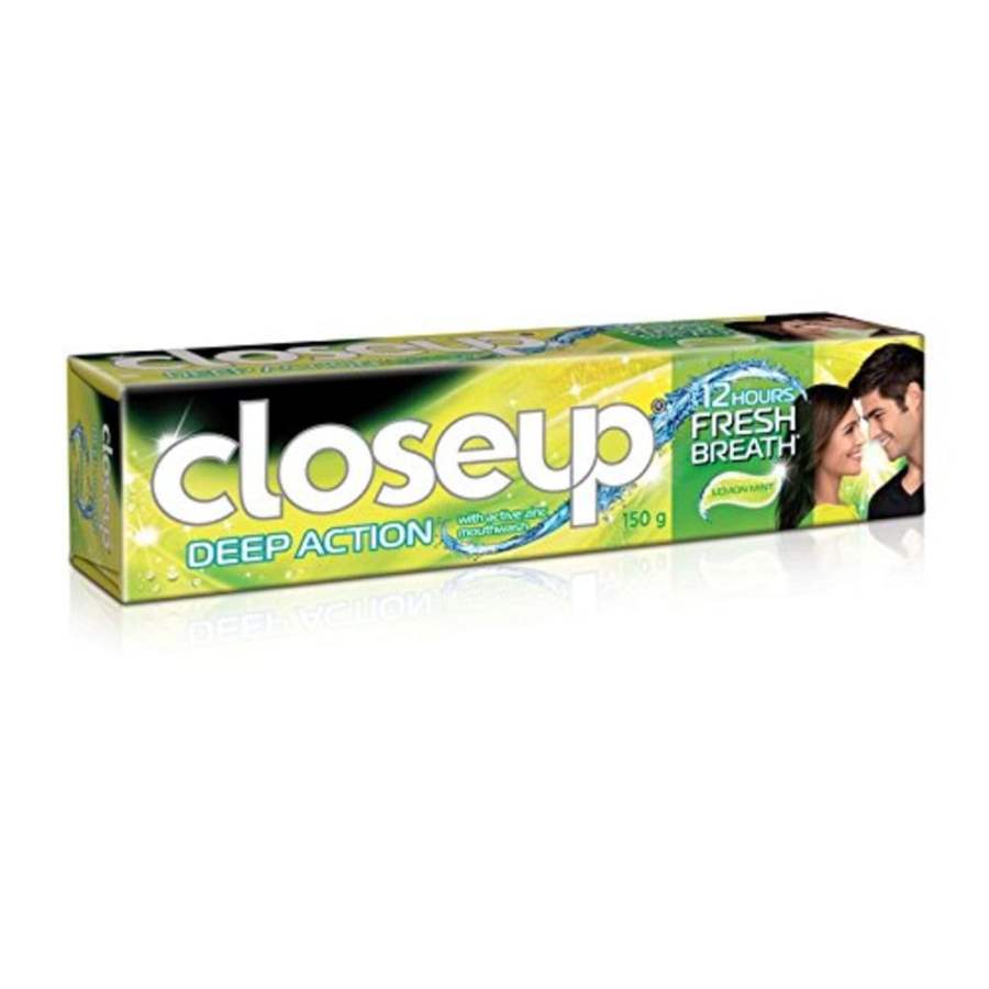 Buy Closeup Deep Action Fresh Breath Toothpaste - Lemon Mint online United States of America [ USA ] 