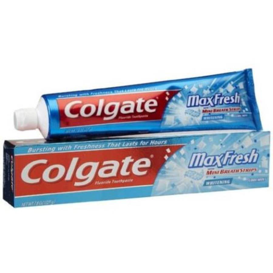 Buy Colgate Maxfresh Blue Peppermint Ice Toothpaste online United States of America [ USA ] 
