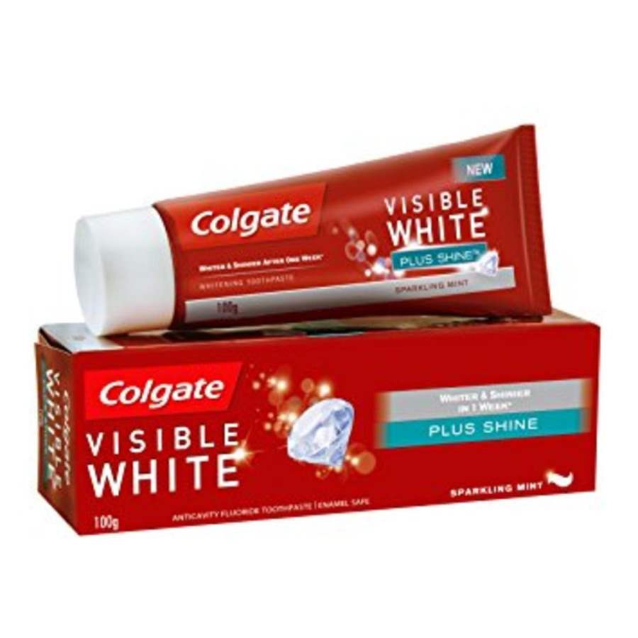 Buy Colgate Visible White Plus Shine Toothpaste online United States of America [ USA ] 
