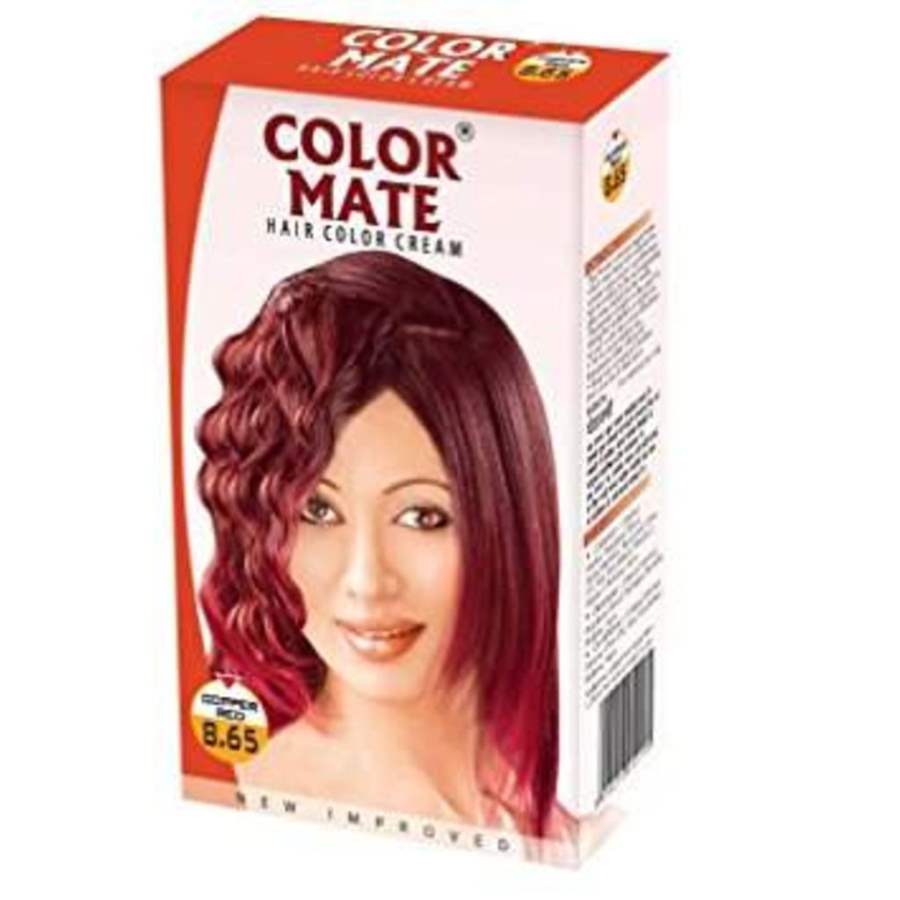 Buy Color Mate Hair Color Cream Copper Red - 8.65 online United States of America [ USA ] 