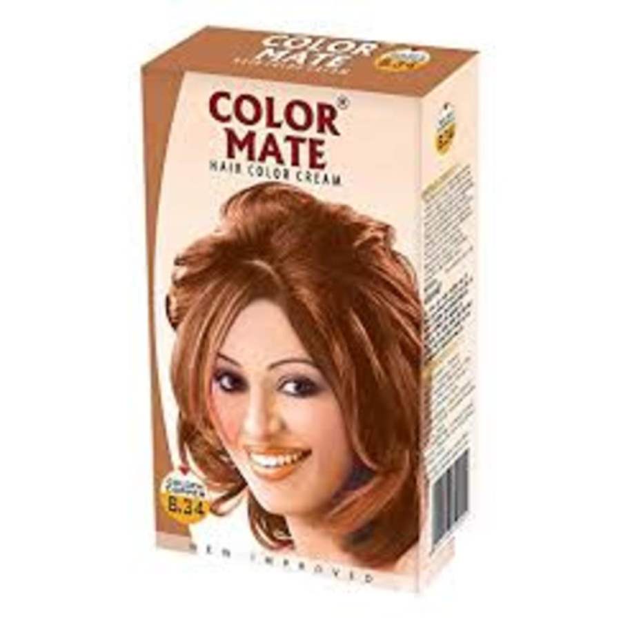 Buy Color Mate Hair Color Cream - Golden Copper 8.34 online United States of America [ USA ] 