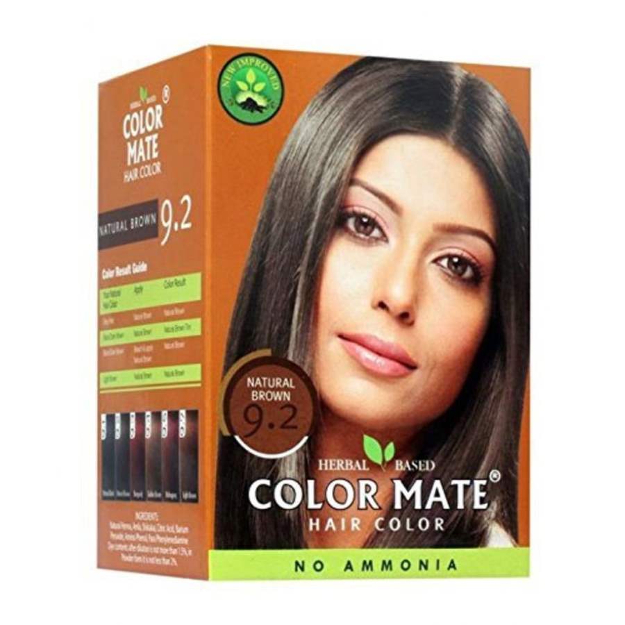 Buy Color Mate Hair Color Powder - Natural Brown 9.2 online United States of America [ USA ] 