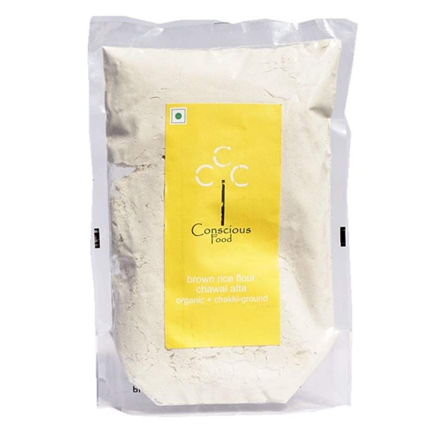 Buy Conscious Food Brown Rice Flour (Bhura Chawal Atta) online United States of America [ USA ] 