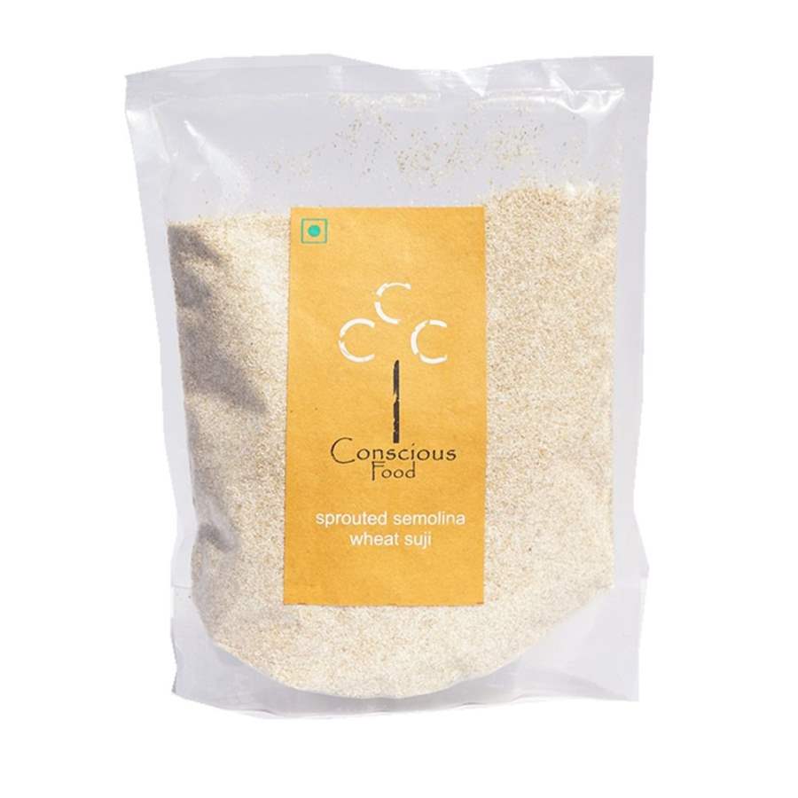 Buy Conscious Food Sprouted Semolina (Suji) online usa [ USA ] 