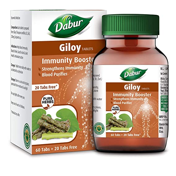 Buy Dabur Giloy Tablets  Immunity Booster 