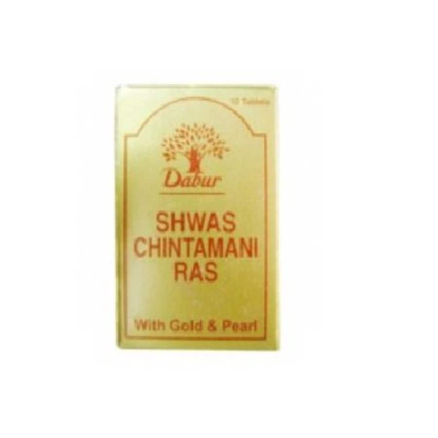 Buy Dabur Shwas Chintamani Ras with Gold Tabs online United States of America [ USA ] 
