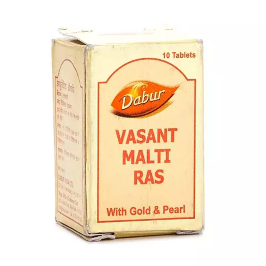 Buy Dabur Vasant Malti Ras with Gold Tablets online usa [ USA ] 