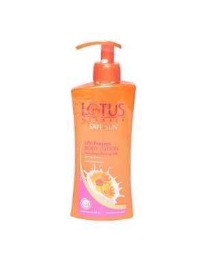 Buy Lotus Herbals Safe Sun UV Protect Body Lotion Nourishing Whitening Milk SPF 25 PA+++ online United States of America [ USA ] 
