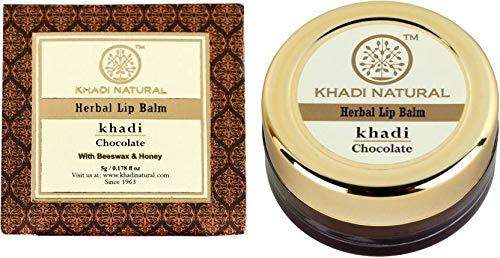 Buy Khadi Natural Chocolate Herbal Lip Balm With Beeeswax & Honey online United States of America [ USA ] 