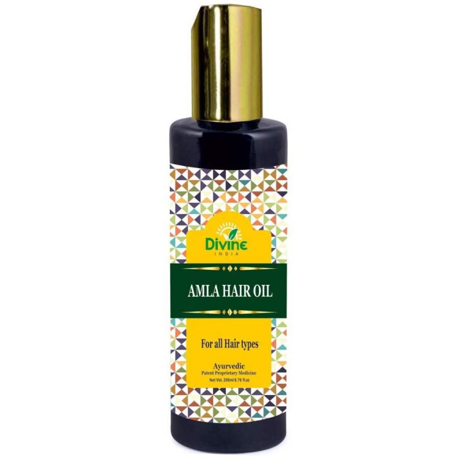 Buy Divine India Amla Hair Oil Enriched with Brahmi and Neem