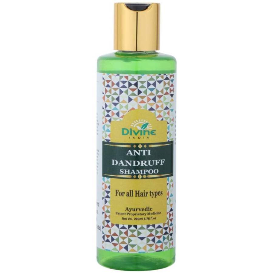 Buy Divine India Anti Dandruff Herbal Shampoo
