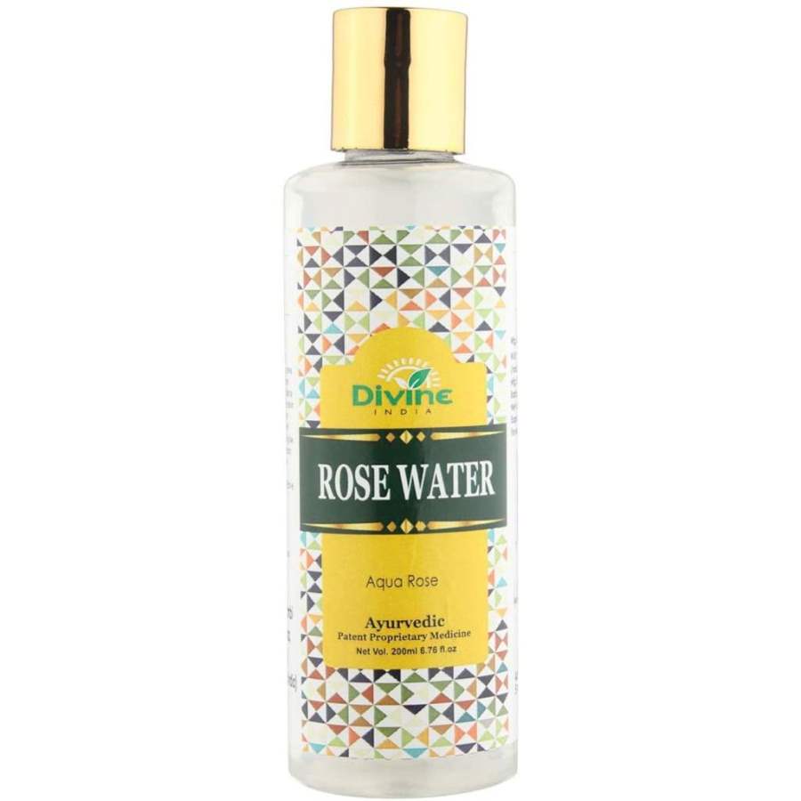 Buy Divine India Rose Water - Herbal Skin Toner and Natural Cleanser online United States of America [ USA ] 