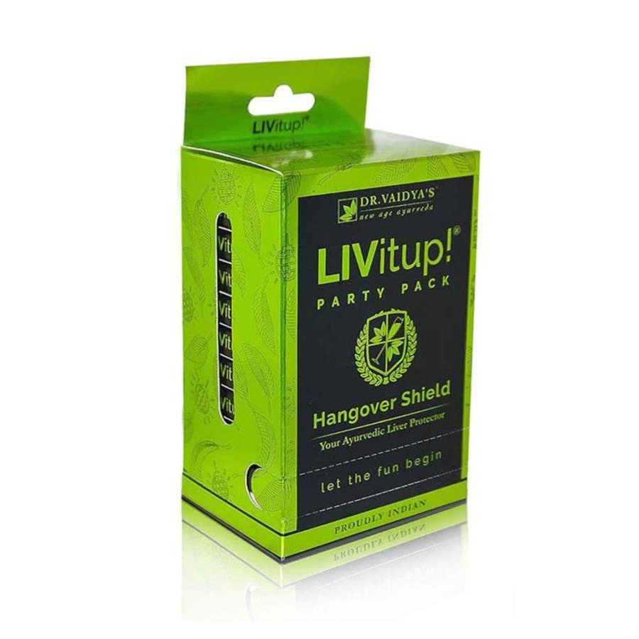 Buy Dr.Vaidyas Livitup Party Pack - Hangover Pills online United States of America [ USA ] 