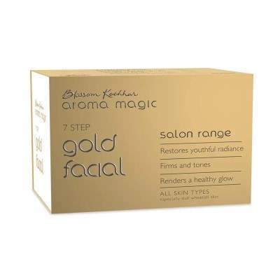 Buy Aroma Magic 7 Step Gold Facial Kit Salon Range (All Skin Types)