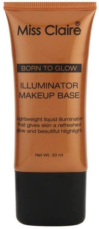 Buy Miss Claire Born To Glow Illuminator Makeup Base 04 Bronze