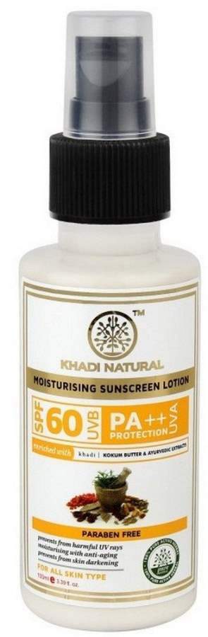 Buy Khadi Natural Moisturising Sunscreen Lotion SPF 60 Pa++ online United States of America [ USA ] 