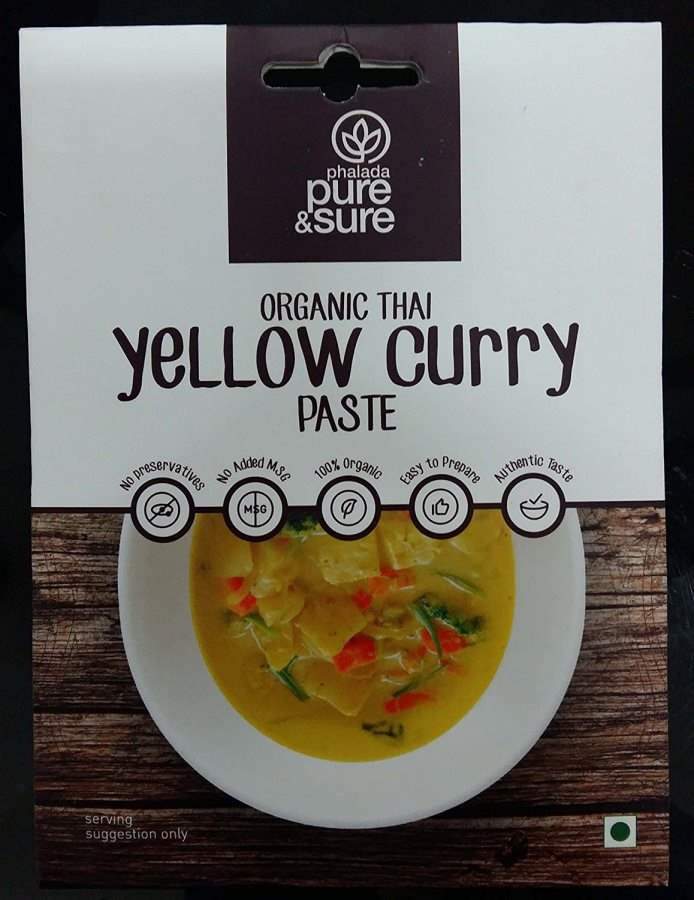Buy Pure & Sure Yellow Curry Paste