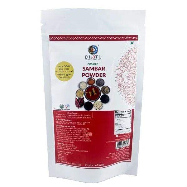 Buy Dhatu Organics Sambar Powder